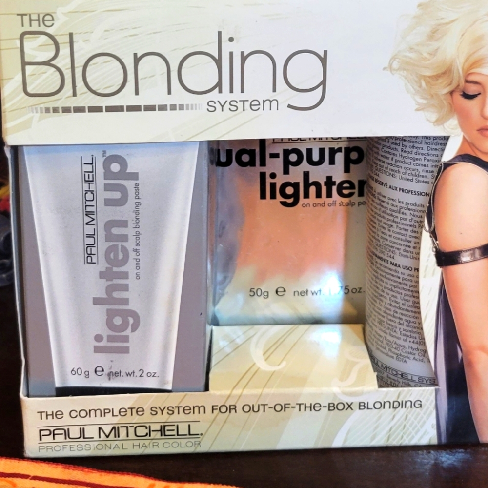 The Paul Mitchell Blonding system